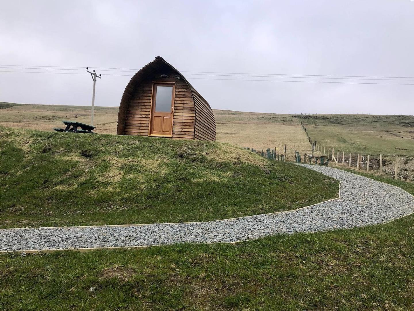 Scalloway Caravan Park المظهر الخارجي الصورة