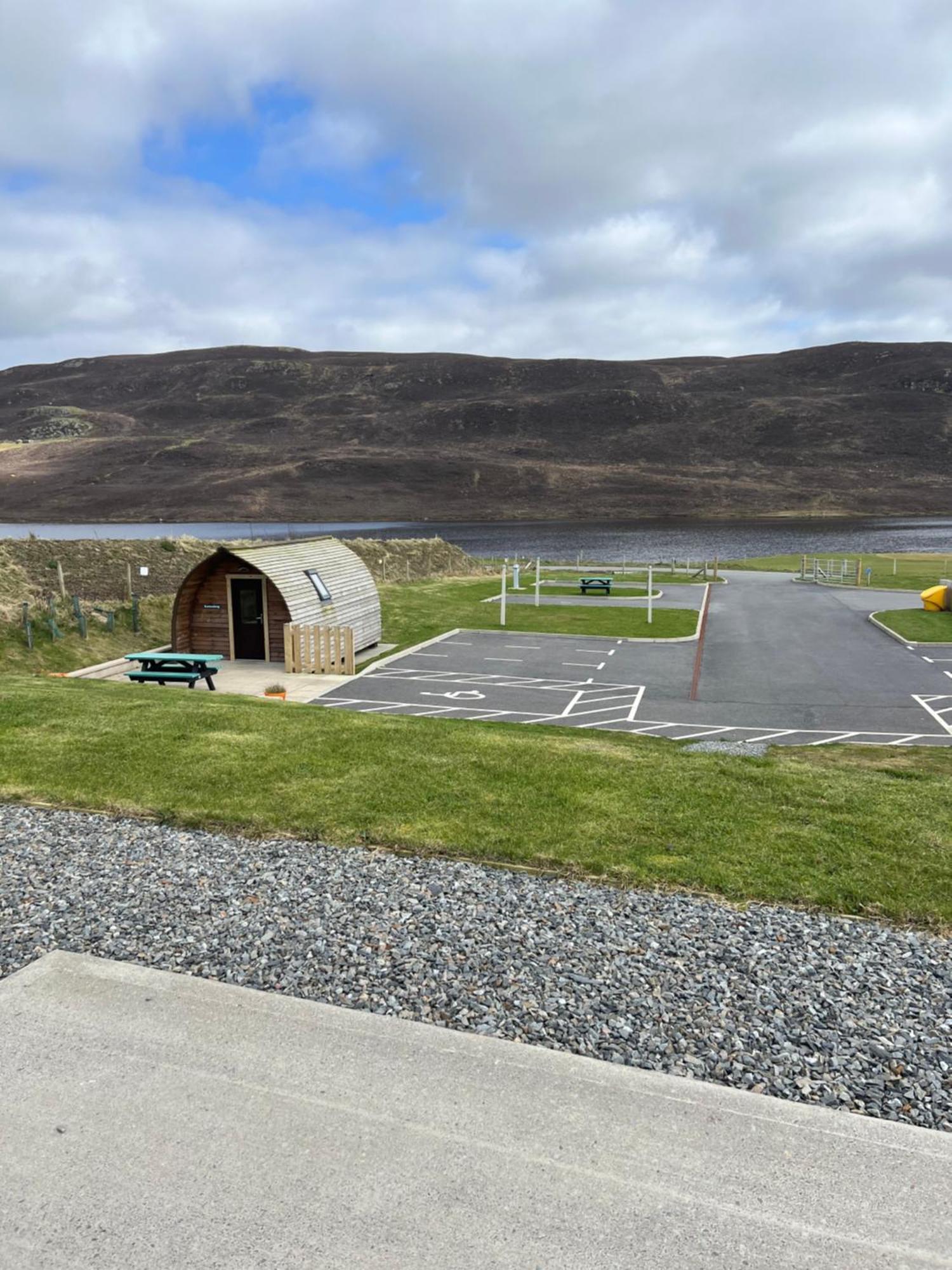 Scalloway Caravan Park المظهر الخارجي الصورة