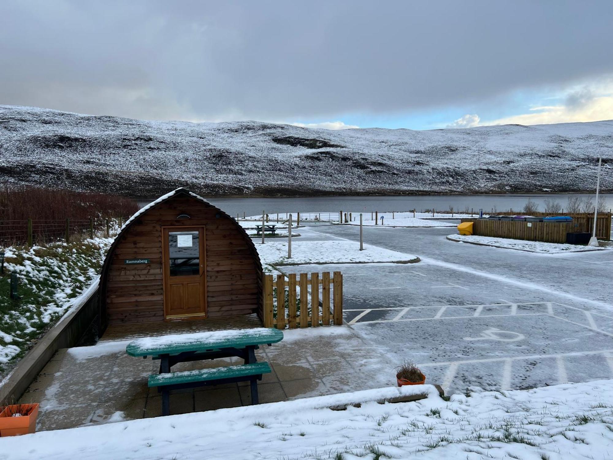 Scalloway Caravan Park المظهر الخارجي الصورة