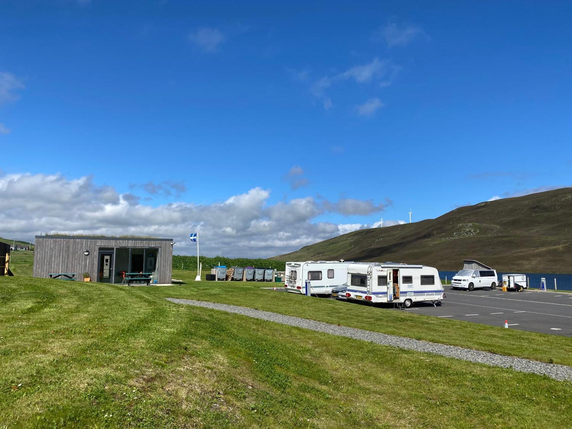 Scalloway Caravan Park المظهر الخارجي الصورة